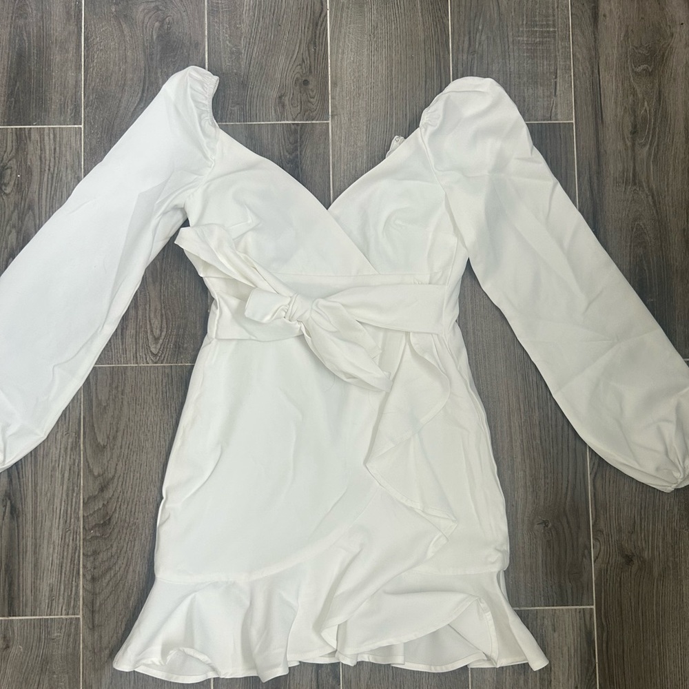 Brand new mini ruffle dress